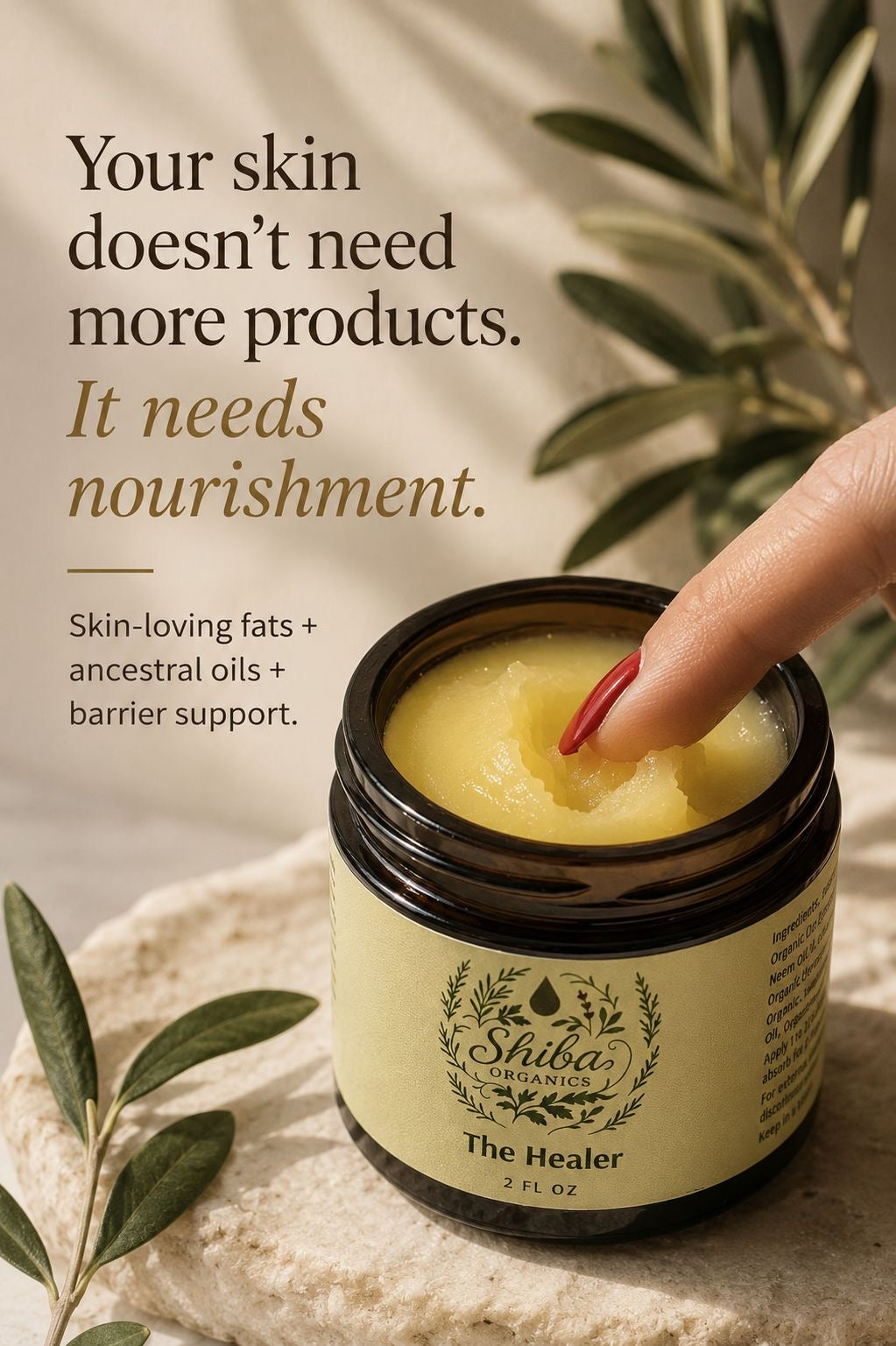 The Healer - Barrier Repair Balm for Dry, Sensitive & Irritated Skin