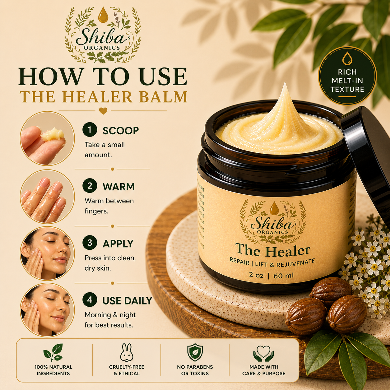 The Healer - Barrier Repair Balm for Dry & Sensitive Skin