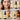 Collage of Shiba skincare products with a woman applying serum, candles, and decorative items.