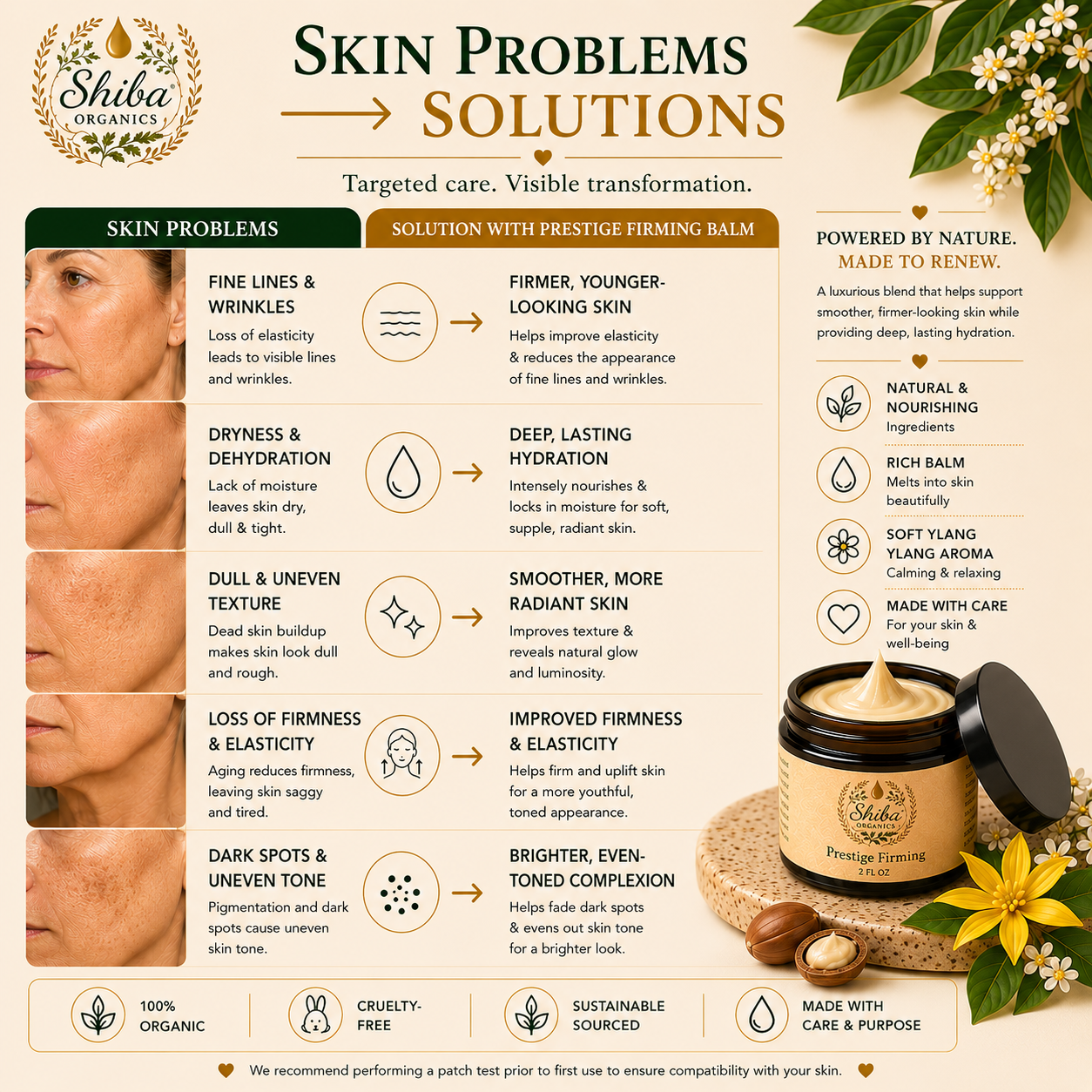 Prestige Firming -Luxury Firming Balm for Skin Elasticity, Hydration & Glow