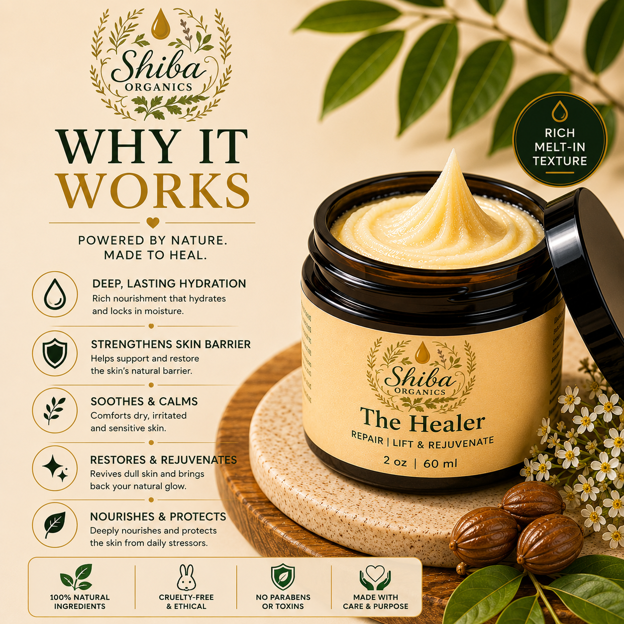 The Healer - Barrier Repair Balm for Dry & Sensitive Skin